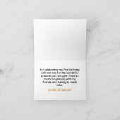 Ein Spooker Typ Halloween Dankeskarte (Innenseite)