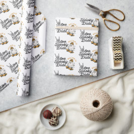 Ein Spooker Typ Halloween Geschenkpapier
