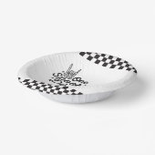 Ein Spooker Typ Halloween Pappteller (Gewinkelt)