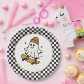 Ein Spooker Typ Halloween Pappteller (Party)