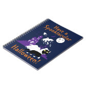 Ein Spooktacular Halloween Notizblock (Linke Seite)