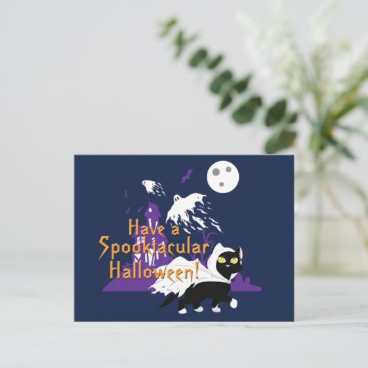 Ein Spooktacular Halloween Postkarte (Stehend Vorderseite)