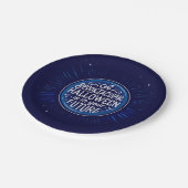 Ein Spooktacular-Halloween-Teller Pappteller (Schrägansicht)