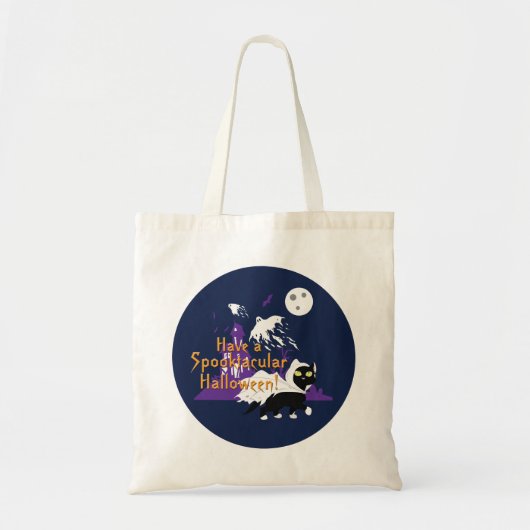 Ein Spooktacular Halloween Tragetasche (Vorne)