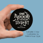 Ein Spooktacular Student Halloween Lehrer Belohnun Runder Aufkleber