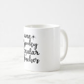 Ein Spookulärer Lehrer - Funny Halloween Kaffeetasse (VorderseiteRechts)