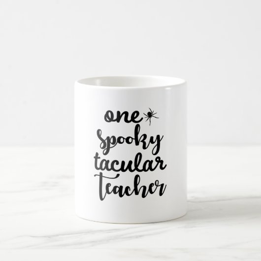 Ein Spookulärer Lehrer - Funny Halloween Kaffeetasse (Mittel)