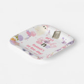 Ein Spooky Babe Niedlich Halloween Ghost 1. Geburt Pappteller (Gewinkelt)