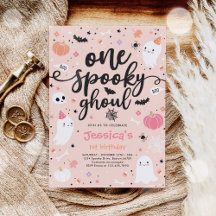 Ein Spooky Ghoul Niedlich Halloween Ghost 1. Gebur