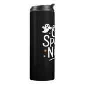 Ein Spooky Nurse Funny Ghost Nurse Halloween Essen Thermosbecher (Nach links gedreht)