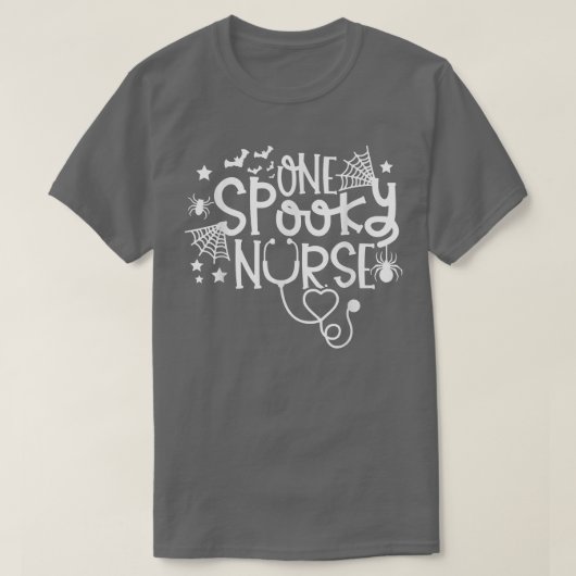 Ein Spooky Nurse Shirt Funny Stethoscope Halloween (Design vorne)