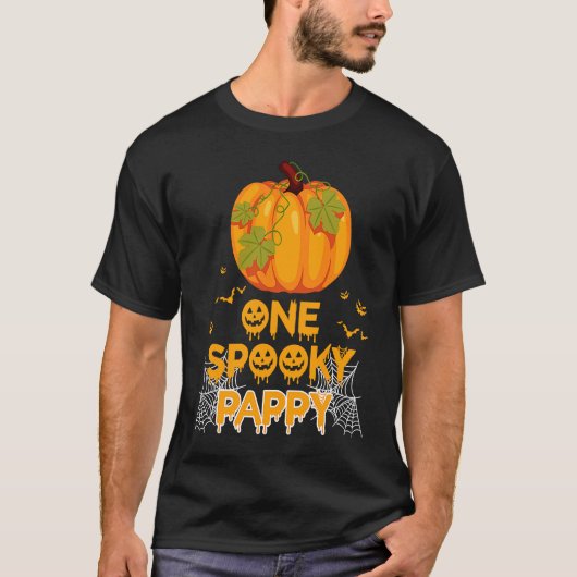 Ein Spooky Pappy Vater Familie Halloween Match T-Shirt (Vorderseite)