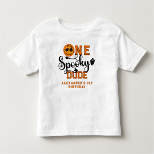 Ein Spooky Typ Basketball Boys Krasser Kindergebur Kleinkind T-shirt