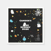Ein Spooky-Typ Papier Napkins Serviette (Vorderseite)