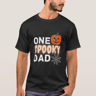 Ein Spooky Vater Funny Halloween Kostüm Party Fami T-Shirt
