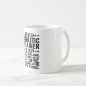 Ein Sporttrainer zu sein ist einfach, es ist wie e Kaffeetasse (VorderseiteRechts)