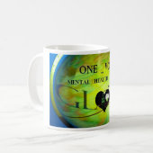 Ein SprachGesundheits-Bewusstsein Kaffeetasse (Vorderseite Links)