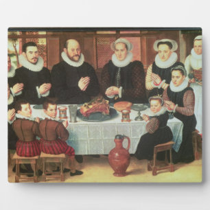 Ein Sprichwort der Familie Grace vor der Mahlzeit, Fotoplatte