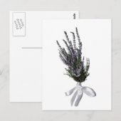 Ein Sprig Heather aus Schottland Postkarte (Vorne/Hinten)