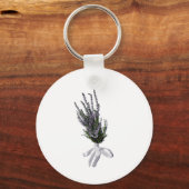 Ein Sprig Heather aus Schottland Schlüsselanhänger (Vorderseite)