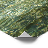 Ein Springbrunnen in Jerewan Poster (Ecke)