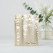 Ein Sprinkle aus Gold und Silber zu Weihnachten (Stehend Vorderseite)