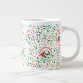Ein Sprinkle Weihnachts-Cheer-Muster Jumbo-Tasse (Rechts)