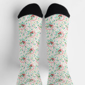 Ein Sprinkle Weihnachts-Cheer-Muster Socken (Oben)