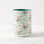 Ein Sprinkle Weihnachts-Cheer-Muster Tasse (Zentrum)