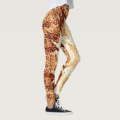Ein Spritzer Orange Leggings (Rechts)