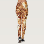 Ein Spritzer Orange Leggings (Rückseite)