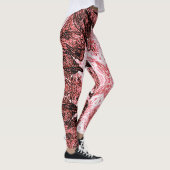 Ein Spritzer Rot Leggings (Rechts)