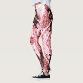 Ein Spritzer Rot Leggings (Links)