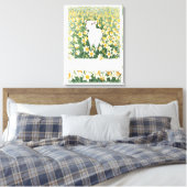 Ein Sprung in den Schritt Leinwanddruck (Insitu (Schlafzimmer))