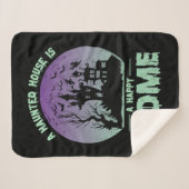 Ein Spuk Haus ist eine glückliche Zuhause Sherpadecke (Vorderseite (Horizontal))