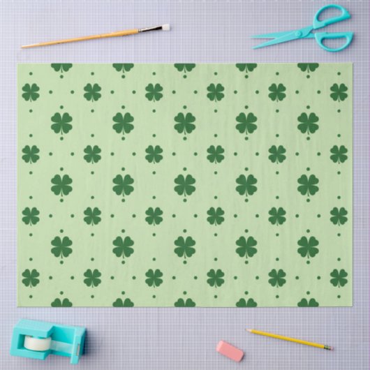 Ein St. Patrick-Serie-Design #7 Seidenpapier (Basteln)