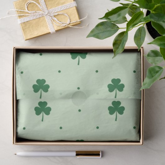 Ein St. Patrick-Serien-Design #4 Seidenpapier (Geschenk)