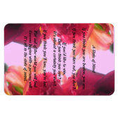 Ein Staat des Gedankengedichtemagneten Magnet (Horizontal)