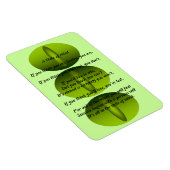 Ein Staat des Gedankengedichtemagneten Magnet (Rechte Seite)