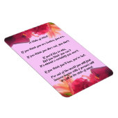 Ein Staat des Gedankengedichtemagneten Magnet (Rechte Seite)