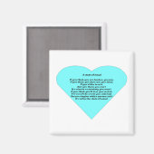 Ein Staat des Geistes Magnet (Vorderseite/Rückseite)