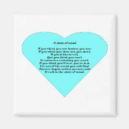 Ein Staat des Geistes Magnet