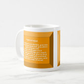 Ein Staat des Verstandes Kaffeetasse (Vorderseite Links)