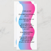 Ein Staat von gedanklichen Rack-Karten (Vorne/Hinten)