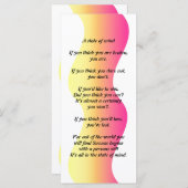 Ein Staat von Mind Rack Cards (Vorne/Hinten)