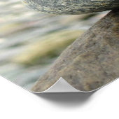 Ein Stack-Rock-Poster Poster (Ecke)