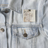 Ein Stadtkleid, von 'Les Grandes Modusde Paris Button (Beispiel)