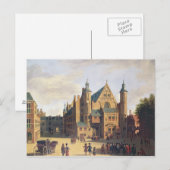 Ein Stadtplatz in Haarlem Postkarte (Vorne/Hinten)