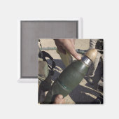 Ein Staffelführer weist auf eine Verzögerung hin Magnet (Vorderseite/Rückseite)