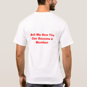 Ein Stamm nannte Naphtali T-Shirt (Rückseite)